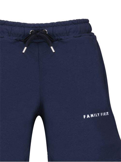 Midnight blue men's shorts Family first | JOSS2404DARK BLUE